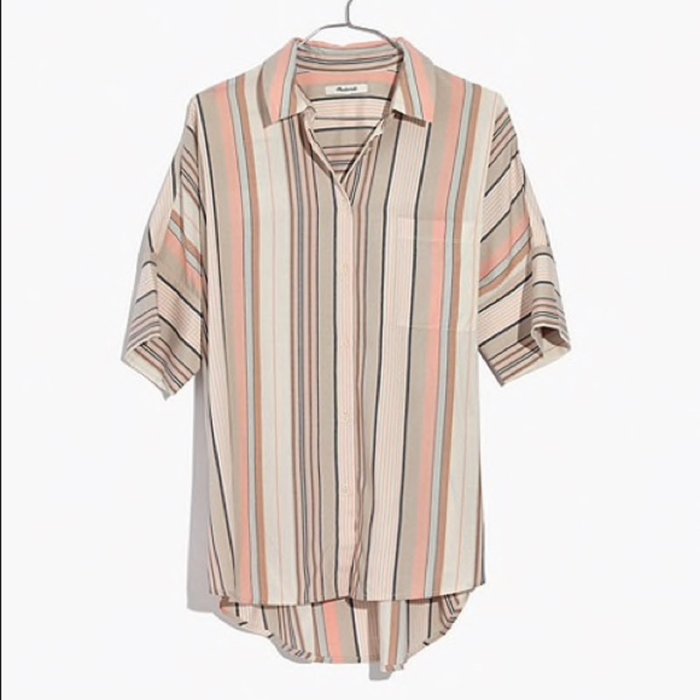 Madewell - Courier Aldwin Stripe Button Down